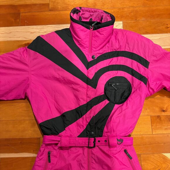 Tyrolia by Head Vintage One-Piece Snow Ski Suit Women’s 10 - Picture 4 of 12